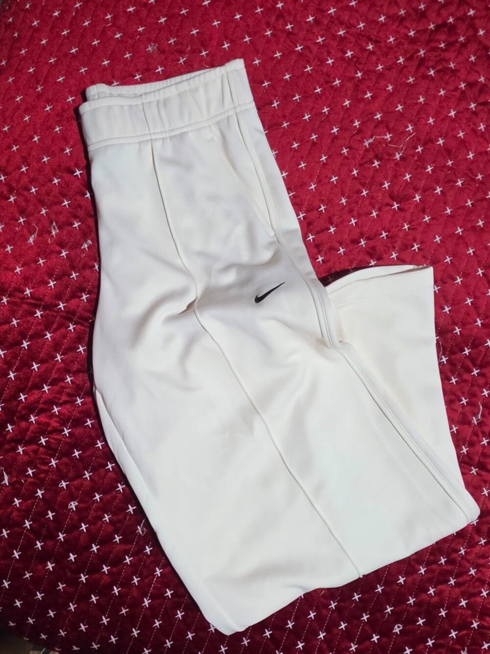 Nike Mid Rise Wide Leg Pants